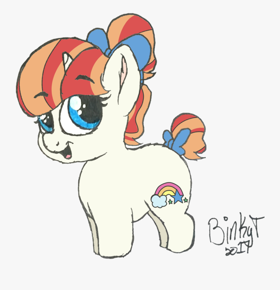 Binkyt11, Bow, Chibi, Colored Digitally, Derpibooru - Cartoon, Transparent Clipart