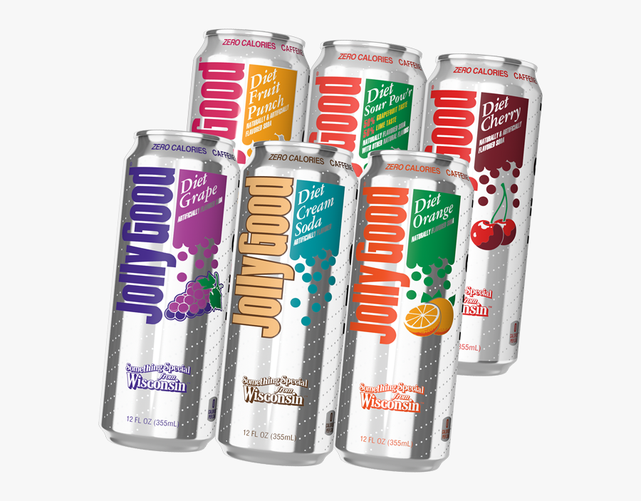 Transparent Soda Cans Clipart - Jolly Good Soda, Transparent Clipart