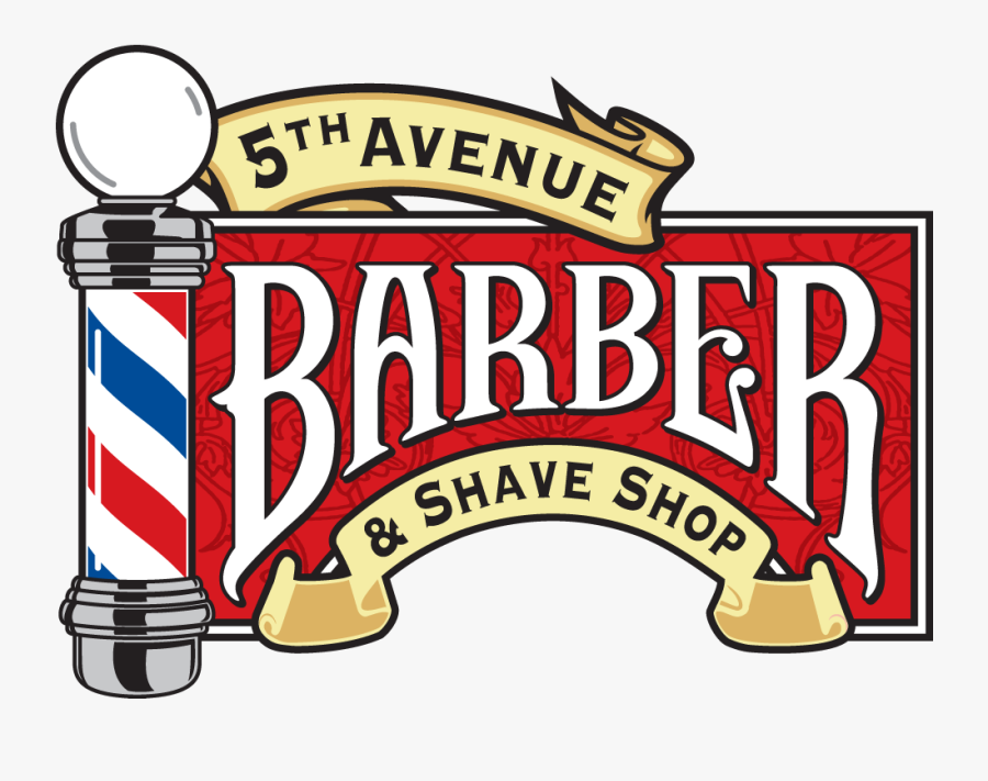 Th Avenue Shave - 5th Avenue Barbershop, Transparent Clipart