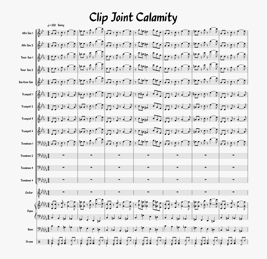 Harlem Renaissance Alto Sax Music, Transparent Clipart