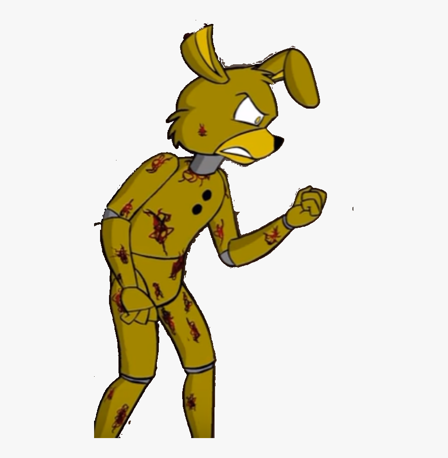 Springtrap Tony Crynight Transparent Clipart , Png - Five Nights At Freddy's Tony Crynight Springtrap, Transparent Clipart
