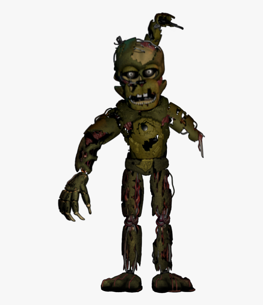 #fnaf #springtrap #afton #scraptrap #springscrap #salvagespringtrap - Five Nights At Freddy's Afton, Transparent Clipart