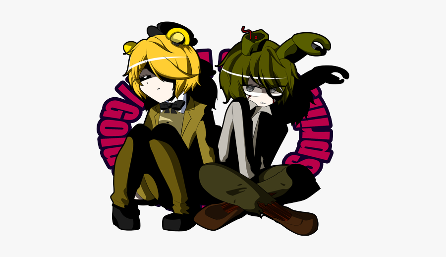 #goldentrap #golden #springtrap #springden #fnaf #fazbear"s, Transparent Clipart