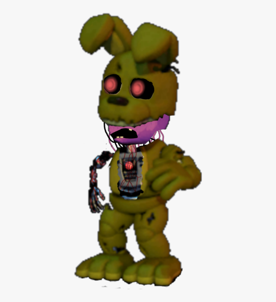 #fnafworld #freetoedit #tjoc Ignited Springtrap - Orville Elephant Fnaf World, Transparent Clipart