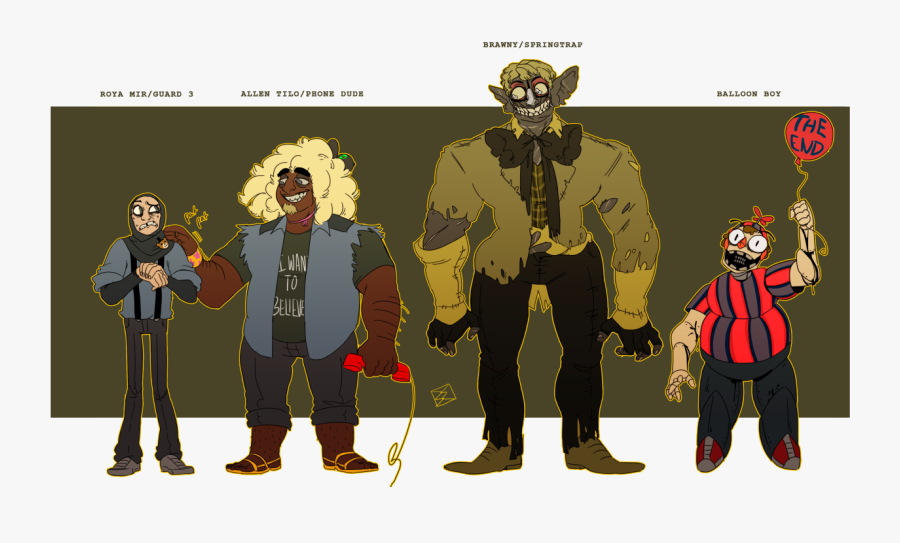 Transparent Fnaf Png - Fnaf 5 Fan Art, Transparent Clipart