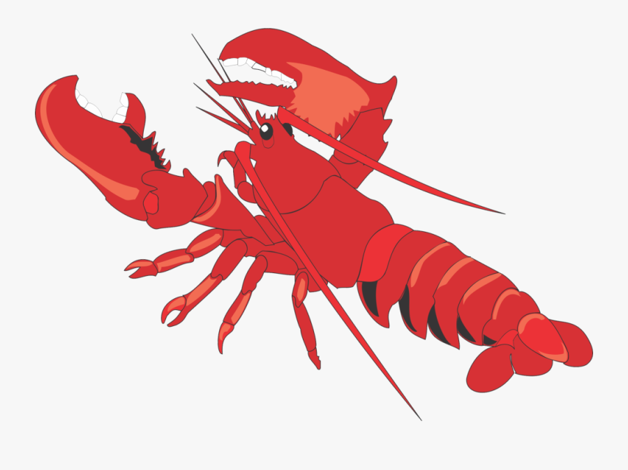 Red Lobster Clipart, Transparent Clipart