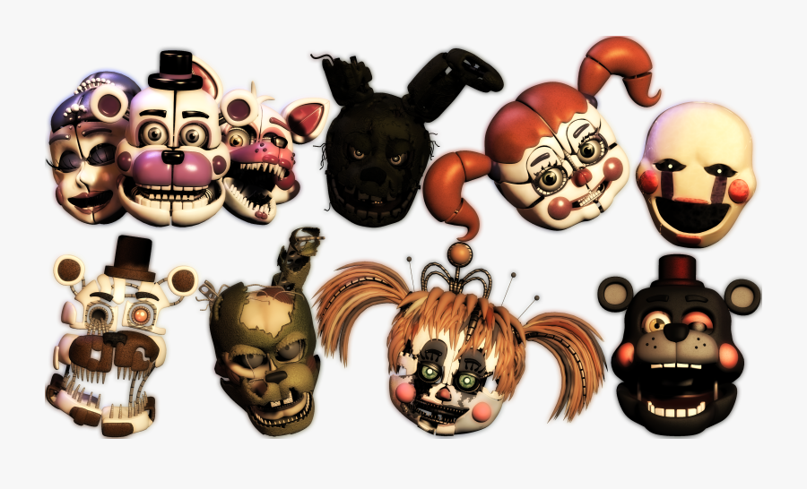 Five Nights At Freddy"s - Molten Freddy Mystery Mini, Transparent Clipart