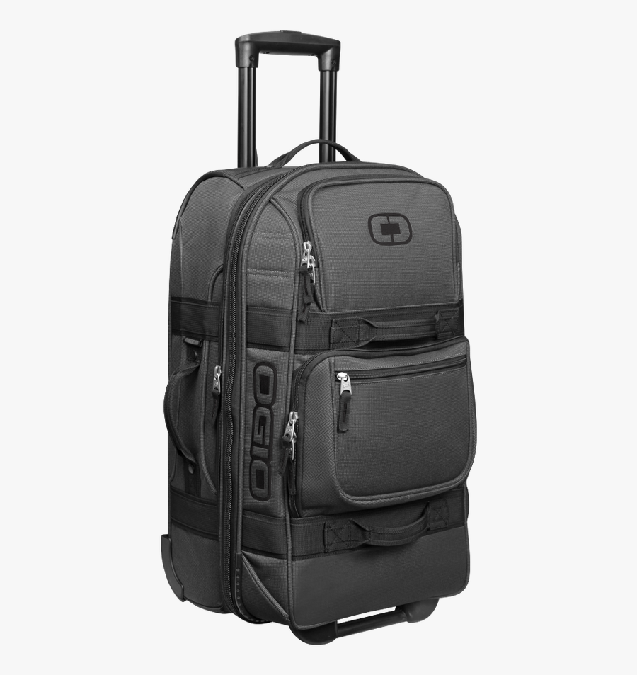 Travel Backpack On Wheels, Transparent Clipart