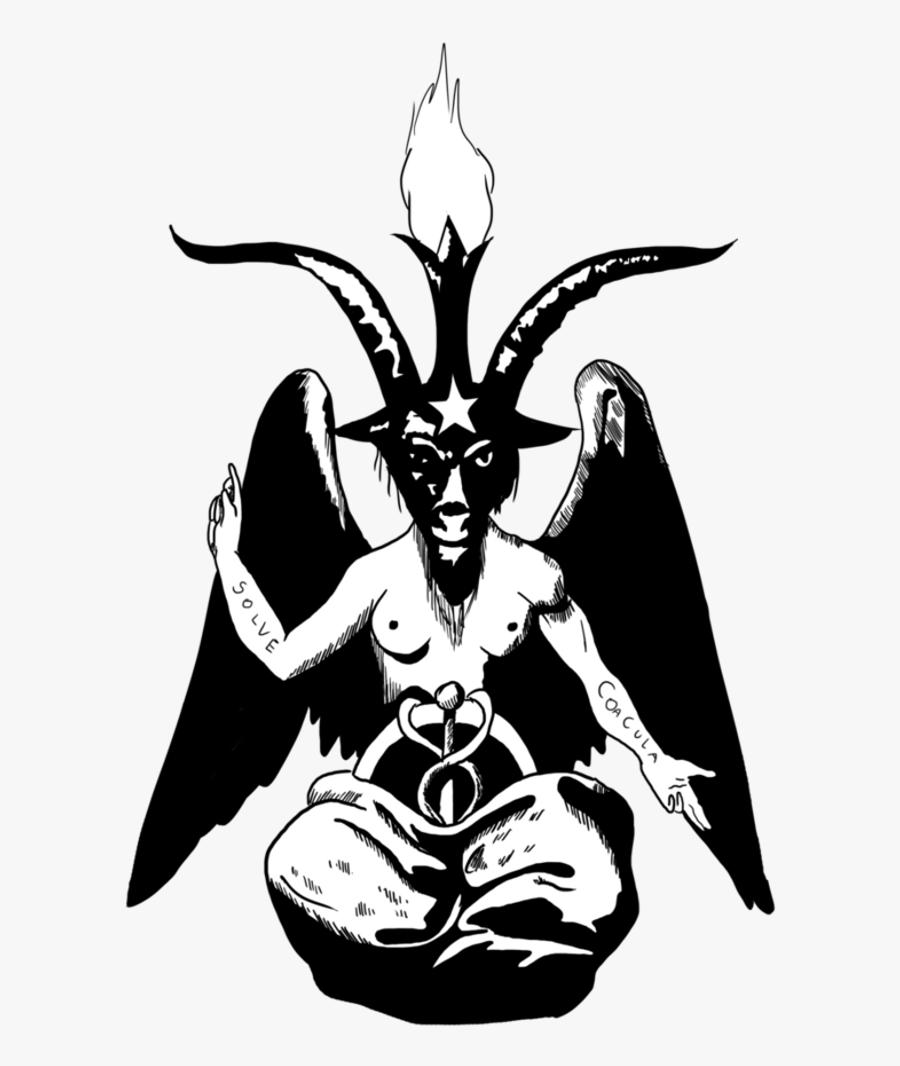 Satan 3rd Eye Power , Png Download - Baphomet Png, Transparent Clipart