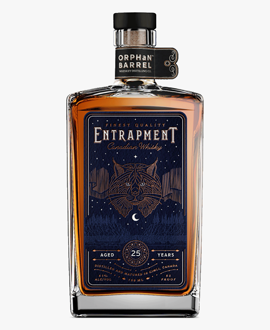 Orphan Barrel Entrapment 25 Year Old Canadian Whisky - Orphan Barrel Rhetoric 24, Transparent Clipart