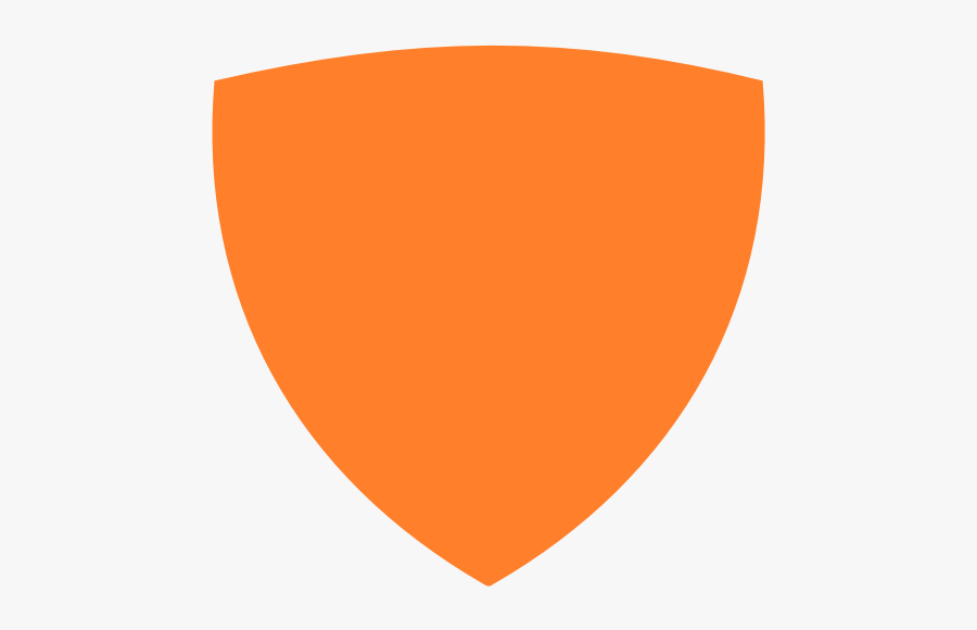 Orange Shield Logo Png, Transparent Clipart