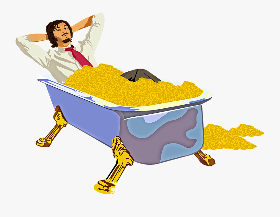 Millionaire Cartoon Transparent Clipart , Png Download - Millionaire Clipart, Transparent Clipart
