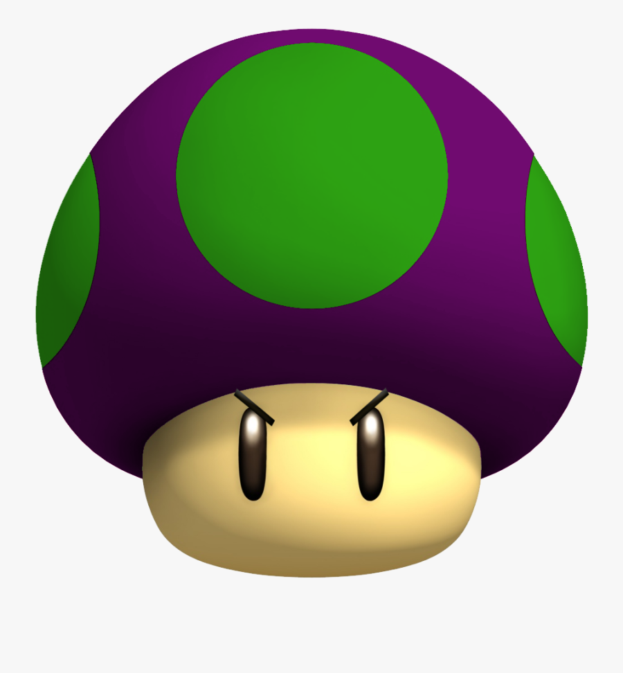 Evil Mushroom Png - Super Mario Mushroom, Transparent Clipart