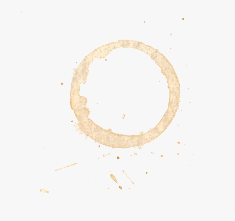 8 Coffee Stain Png Image Transparent - Circle, Transparent Clipart