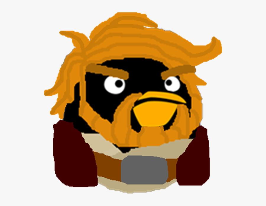 Young Obi Wan - Angry Birds Star Wars 2 Obi Wan Kenobi, Transparent Clipart