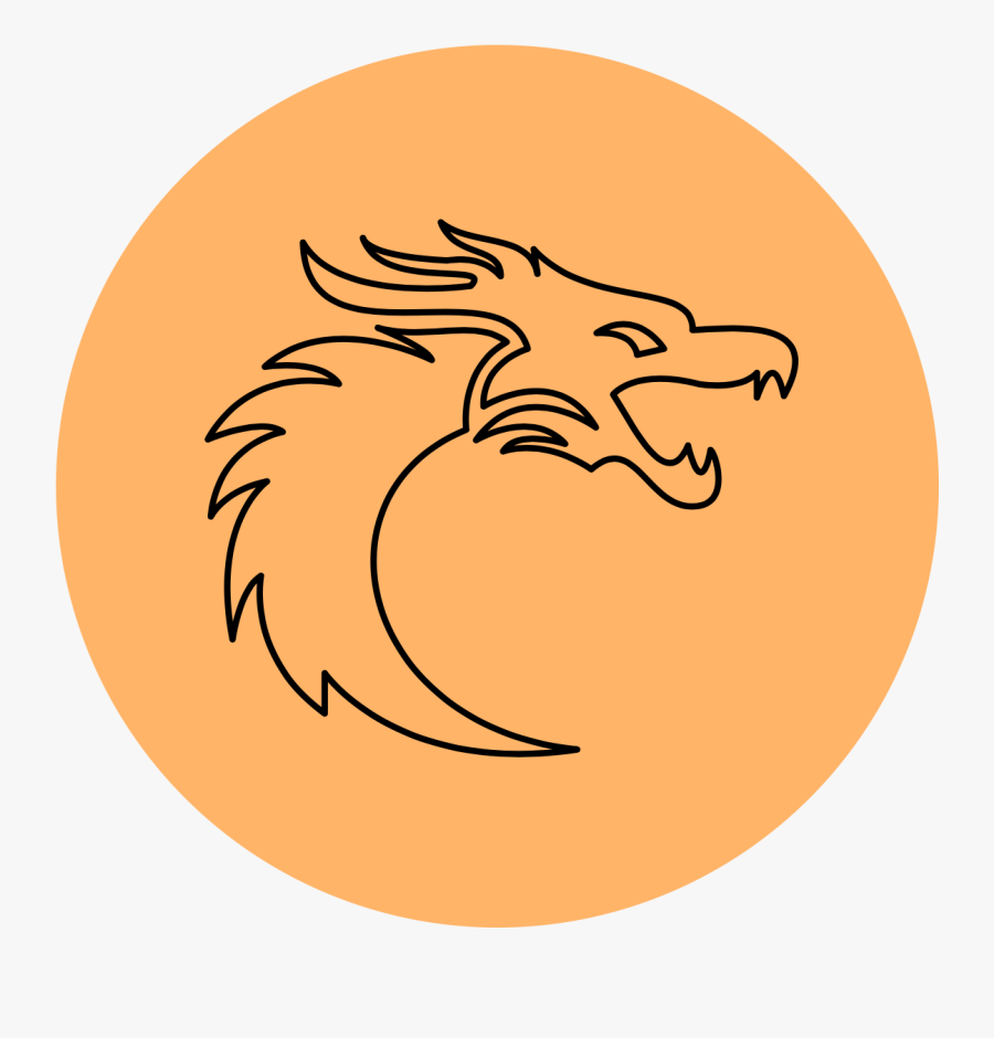 Dragon-head Icon - Illustration, Transparent Clipart