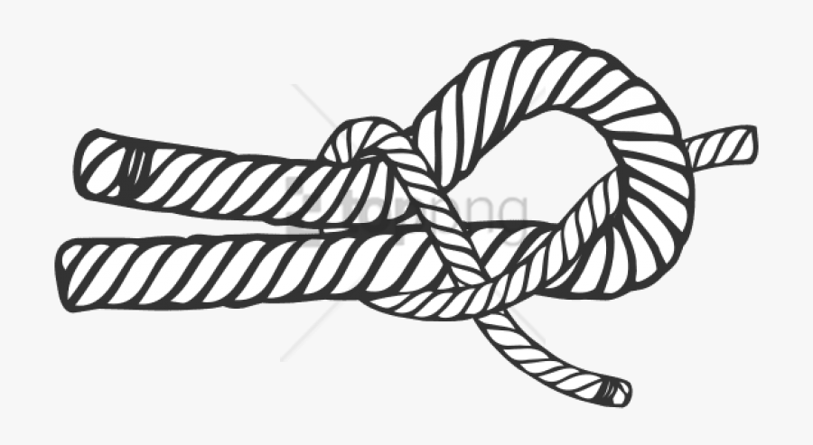 Free Png Sheet Bend Knot Drawing Png Image With Transparent - Sheet Bend Knot Drawing, Transparent Clipart