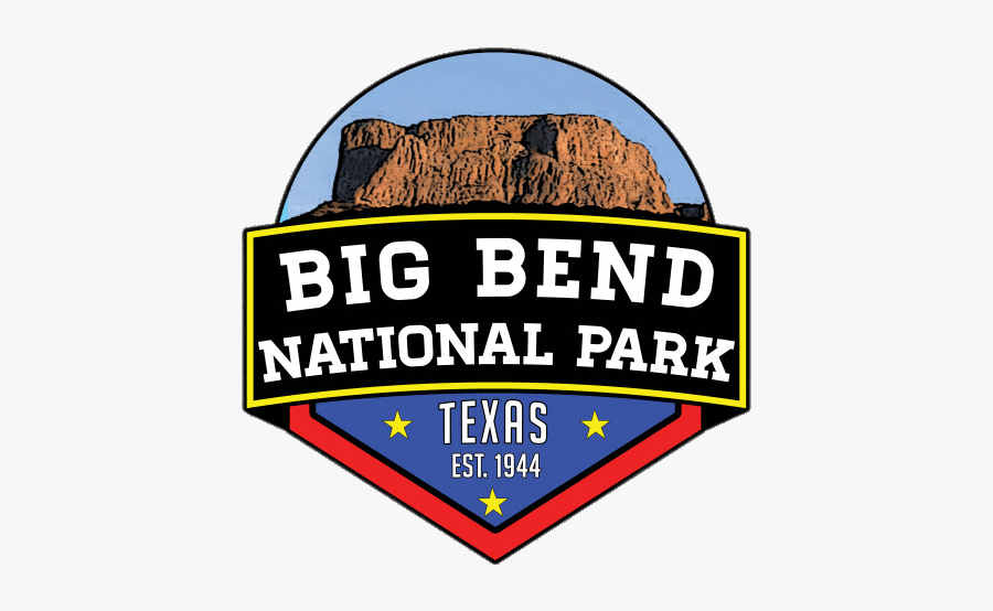 Big Bend National Park Colourful Logo - Emblem, Transparent Clipart