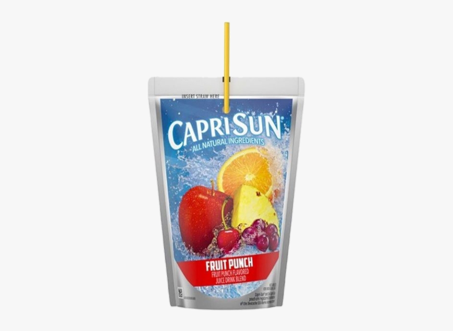 #caprisun #fruitpunch #juice #drink #niche #filler - Fruit Punch Capri Sun Png, Transparent Clipart