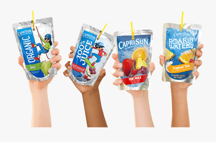 Transparent Capri Sun Png - Hand Holding Capri Sun, Transparent Clipart
