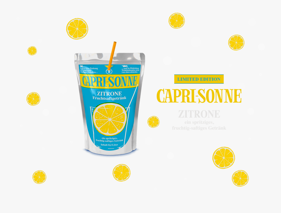 Capri Sonne 50 Jahre, Transparent Clipart