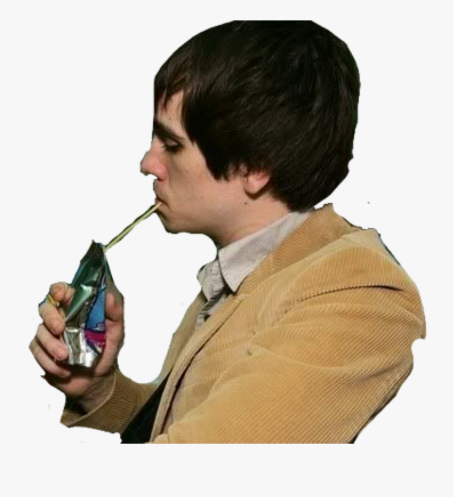 Brendon Urie Capri Sun Sticker - Drinking, Transparent Clipart