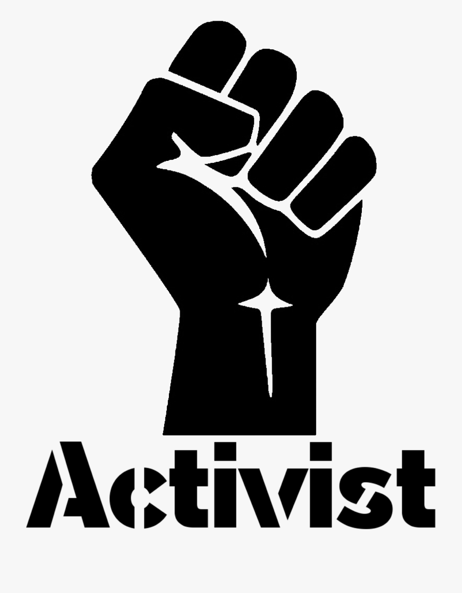 T Shirt Black Power Revolution Raised Fist - Silhouette Black Power Fist, Transparent Clipart