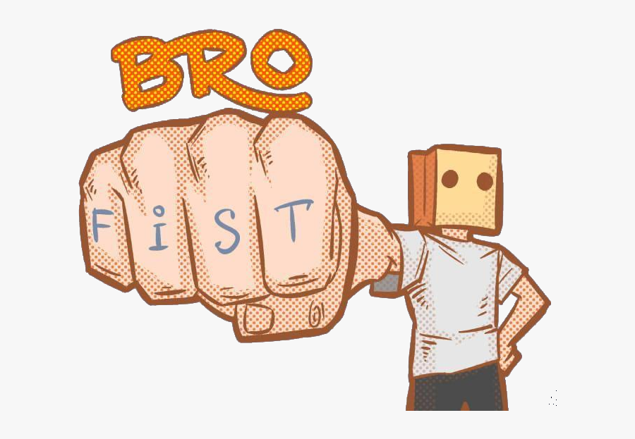 Clip Art Closed Fist Meme - Bro Fist Gif Png, Transparent Clipart