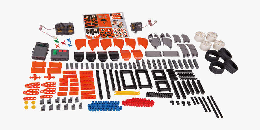 7407 P1 - Thames & Kosmos Remote Control Machines, Transparent Clipart