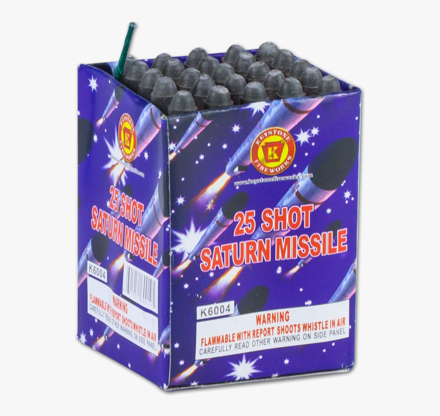 Clip Art Shot Saturn Missile - 25 Shot Saturn Missile Battery, Transparent Clipart