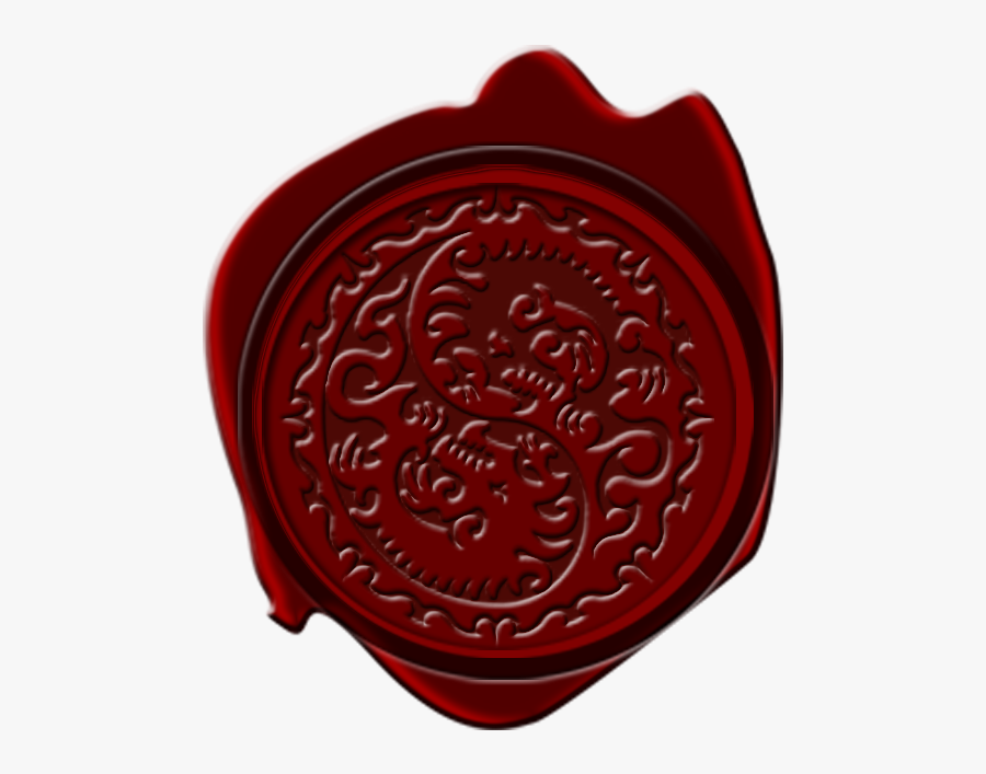 Seal Clipart Red Wax Seal - Wax Seal Transparent Background, Transparent Clipart