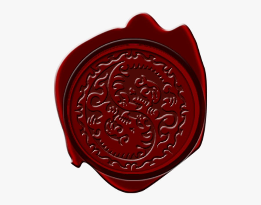 Seal Clipart Red Wax Seal - Wax Seal Transparent Background , Free
