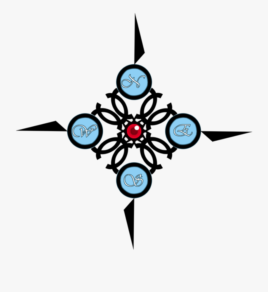 Cool Easy Compass Rose, Transparent Clipart