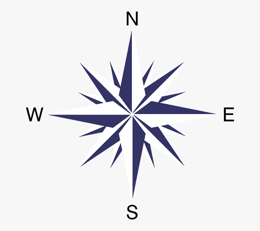 Compass Rose Png, Transparent Clipart