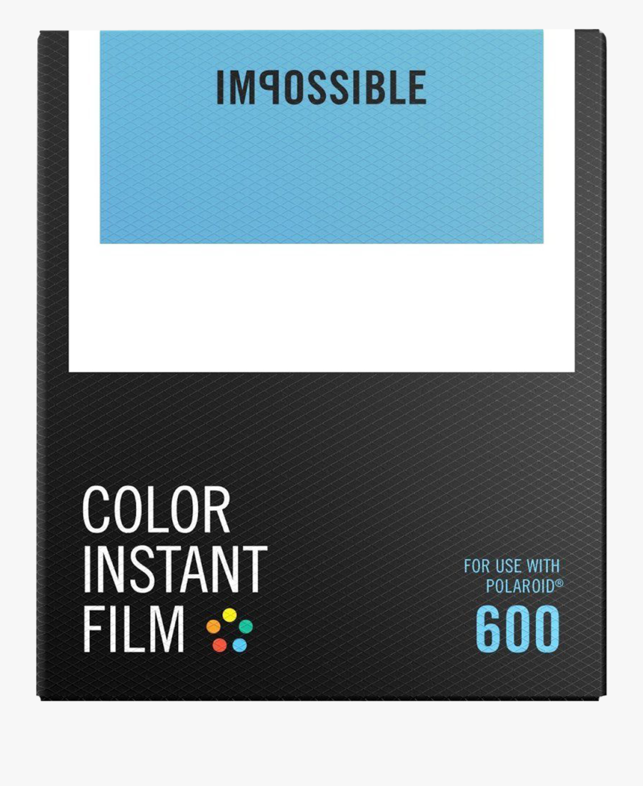 Color Instant Colour Packs - Impossible Film Polaroid, Transparent Clipart