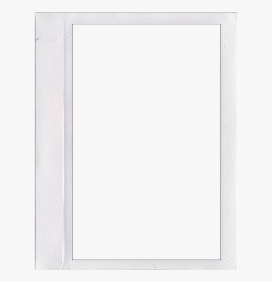 Polaroid Frame Photo Frames Border White - White Polaroid Border, Transparent Clipart