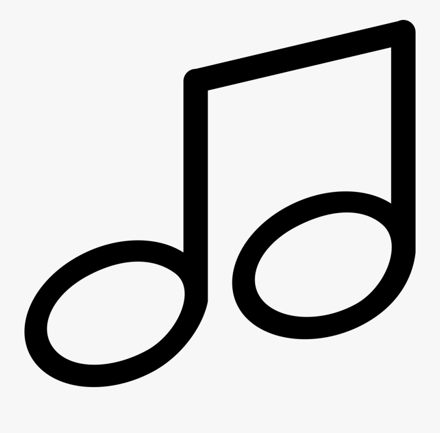 Transparent Music Notes Clip Art Png - Big Music Sign, Transparent Clipart