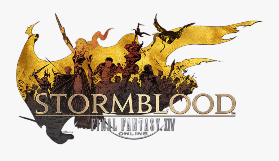 Final Fantasy 14 Stormblood Logo, Transparent Clipart