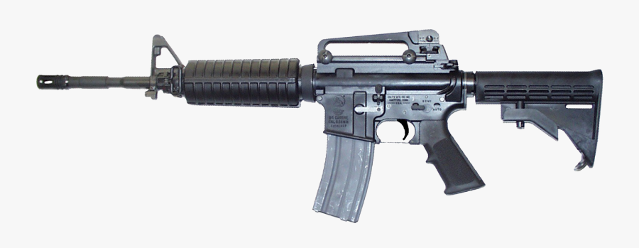 Clip Art M Transparent Frames Illustrations - Weapon M4, Transparent Clipart