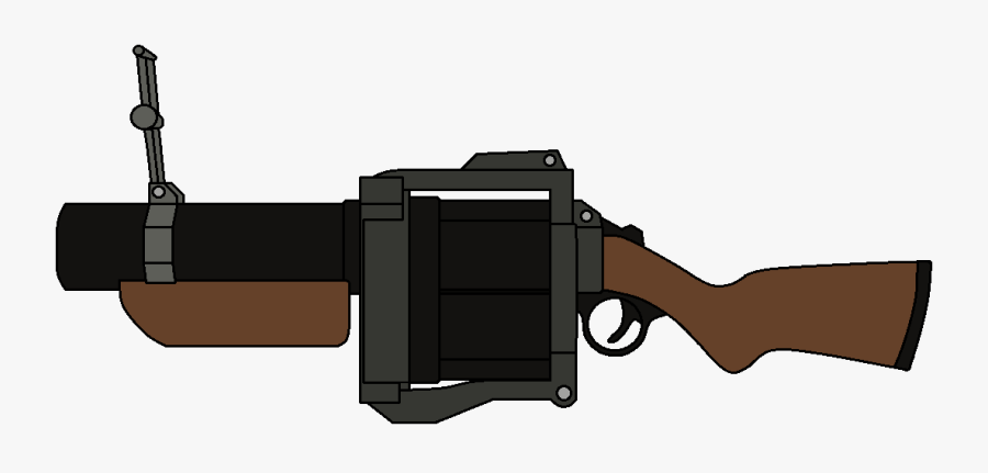 Grenade Launcher Clipart - Demoman Grenade Launcher Tf2, Transparent Clipart