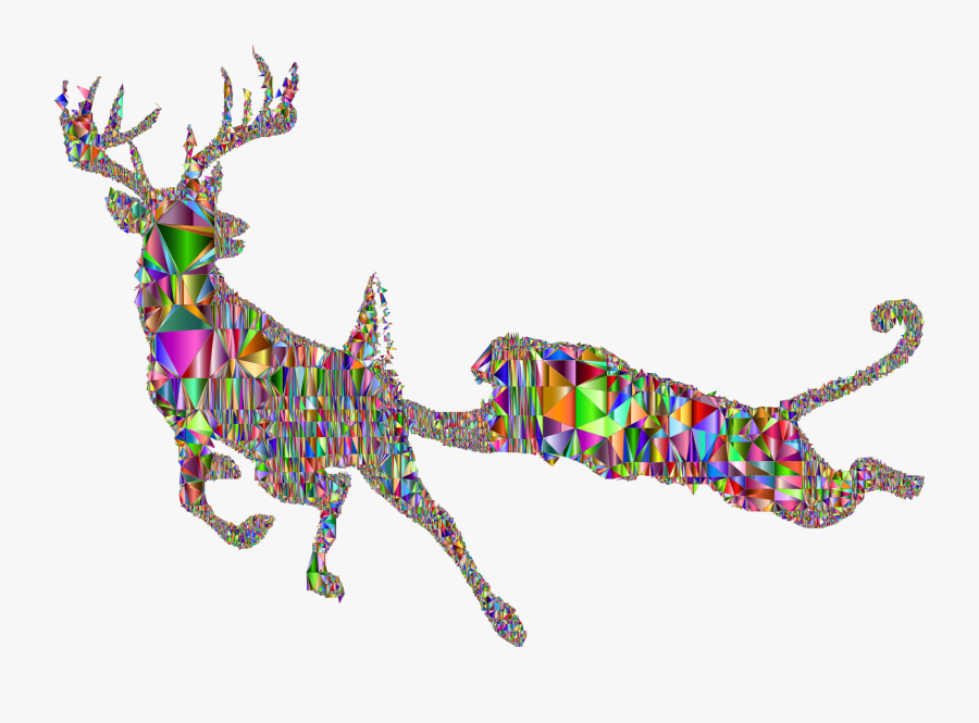 Deer And Silhouette Mesh - Mountain Lion Black And White Clipart, Transparent Clipart