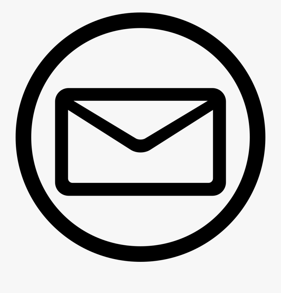 Email Transparency Portable Network Graphics Computer - Round Email Icon Png, Transparent Clipart