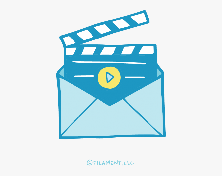 Email Marketing Clipart Transparent - Video Email Transparent Png, Transparent Clipart