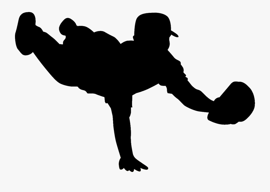 Baseball Player Softball Wall Decal Sport - Baseball Clip Art, Transparent Clipart