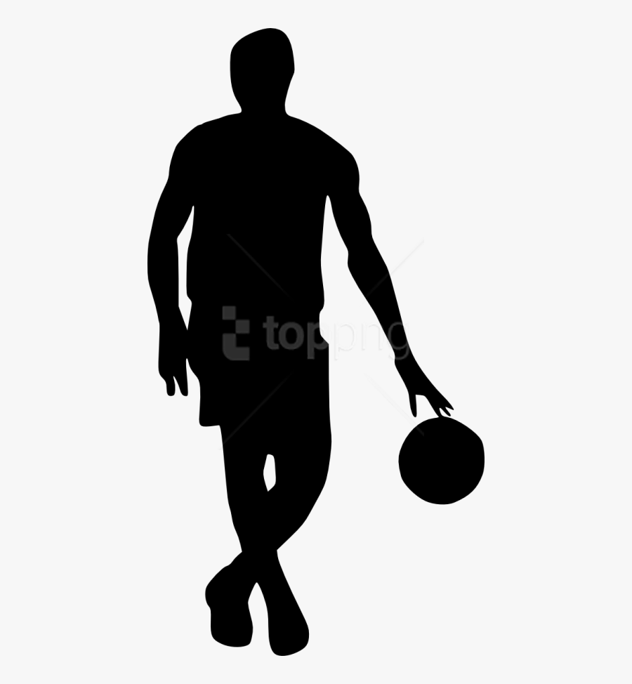 Free Png Basketball Player Silhouette Png, Transparent Clipart