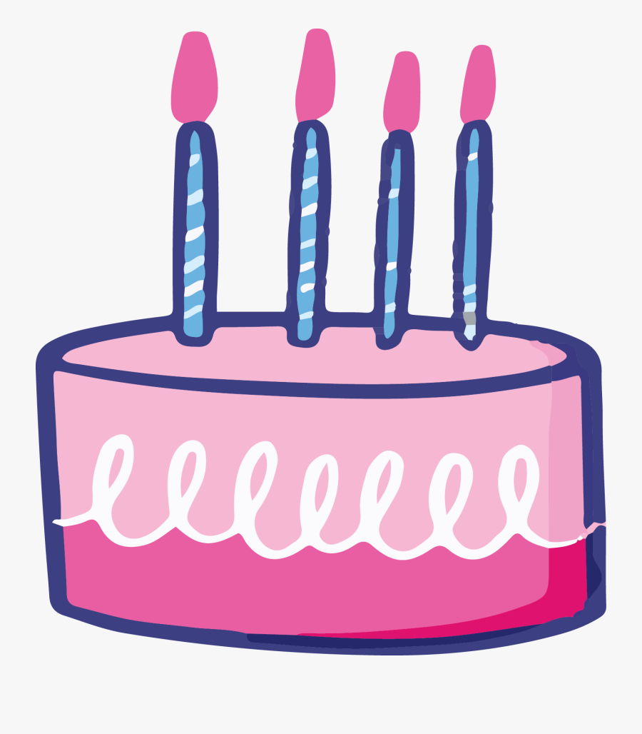 Transparent Cake Silhouette Png - Send Happy Birthday In Advance, Transparent Clipart