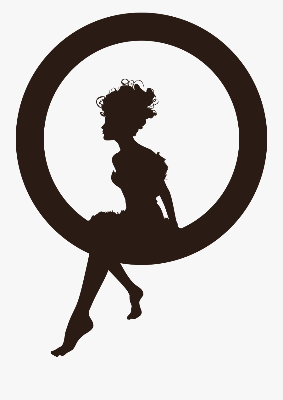 Fairy Silhouette Dreaming Free Photo - Sitting Girl Silhouette Png, Transparent Clipart