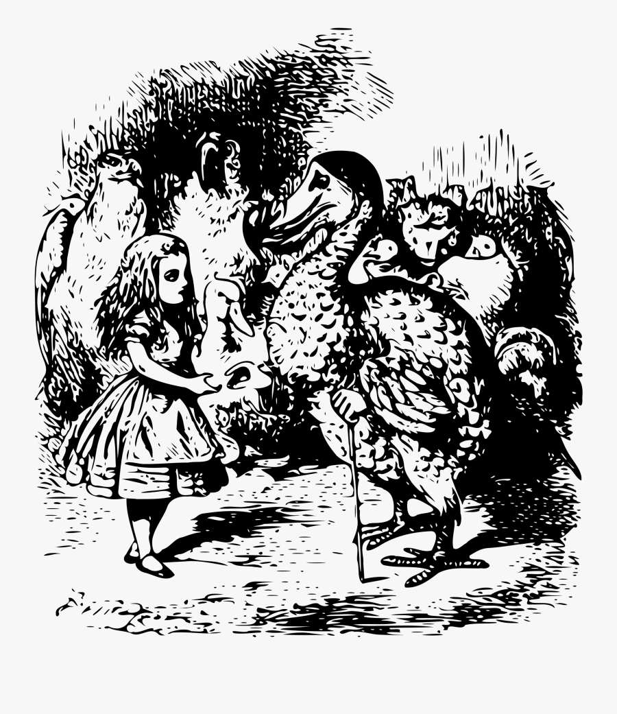 Alice In Wonderland - John Tenniel Illustrations, Transparent Clipart
