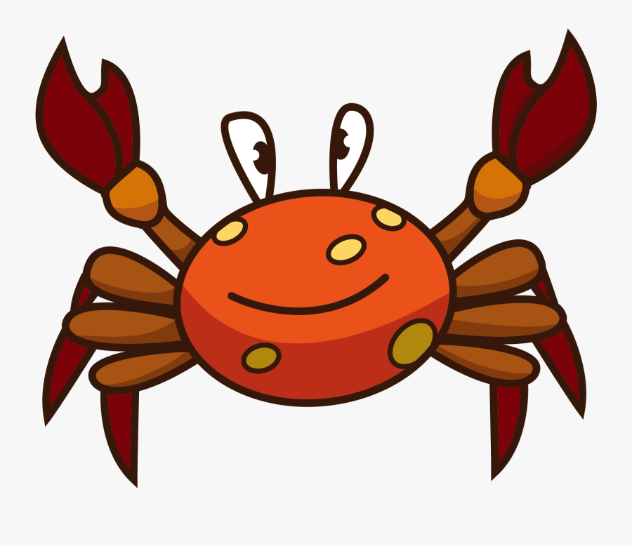 Crab Clip Art Illustration Vector Graphics Image - Illustration, Transparent Clipart