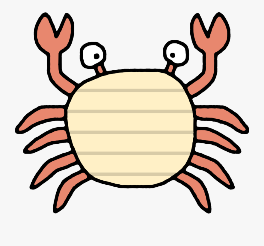 Crab Clip Art - Trace The Word Sun, Transparent Clipart